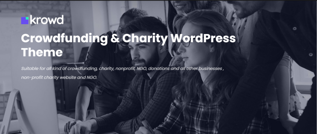 Krowd crowdfunding WordPress themes