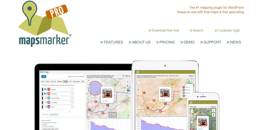 Maps Marker Pro - Best WordPress Mapping Plugins