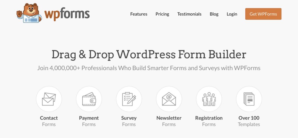 WPForms sidebar plugins for WordPress
