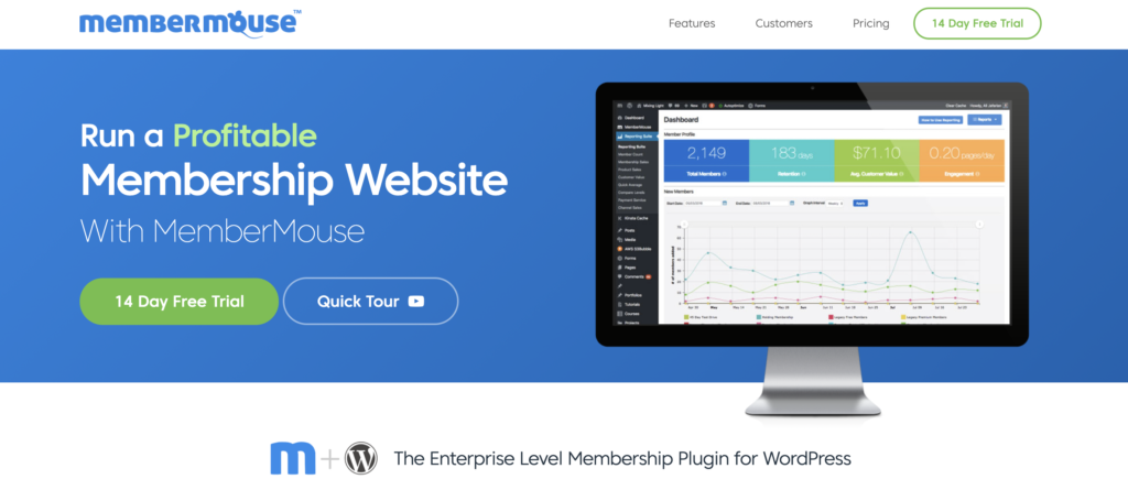 MemberMouse WordPress membership plugin