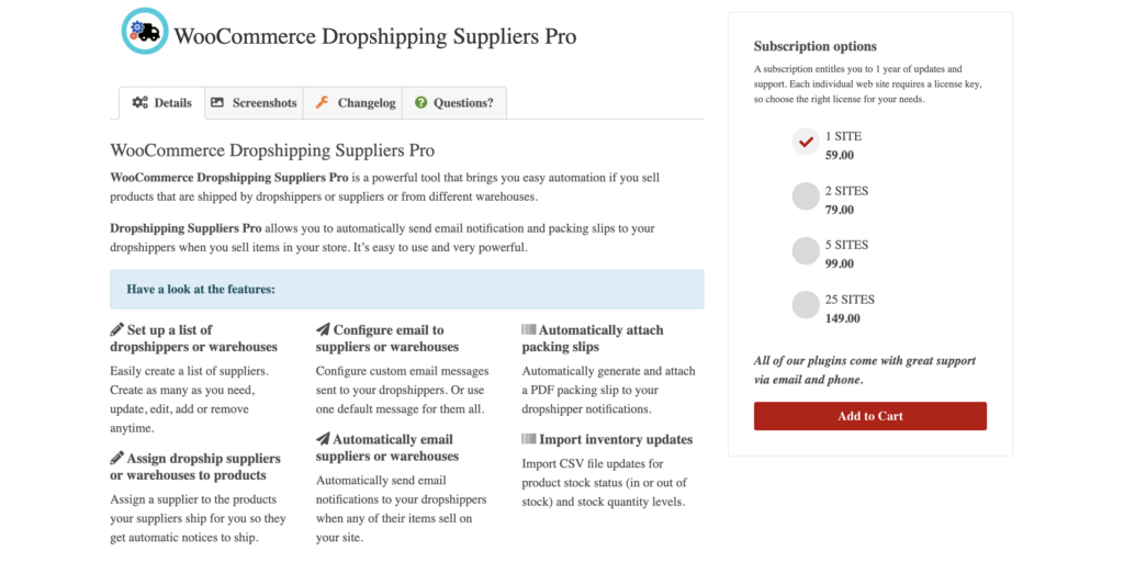 WooCommerce Dropshipping Suppliers Pro