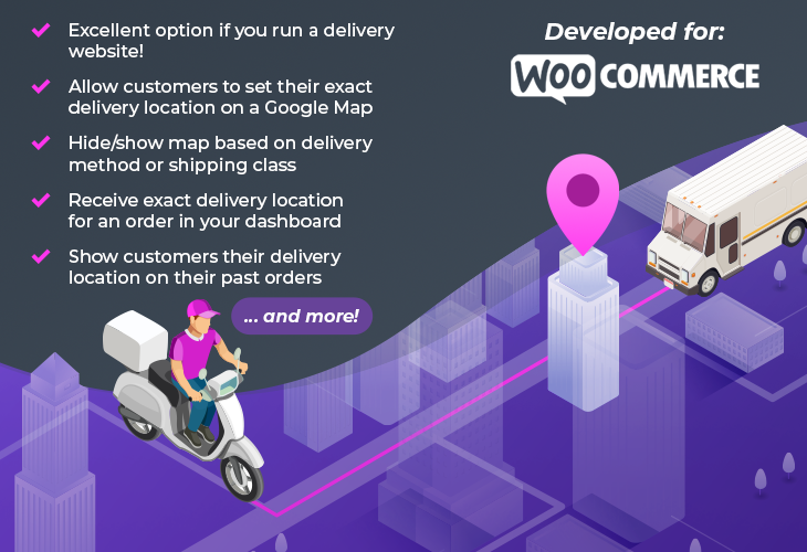 Location Picker at Checkout for WooCommerce