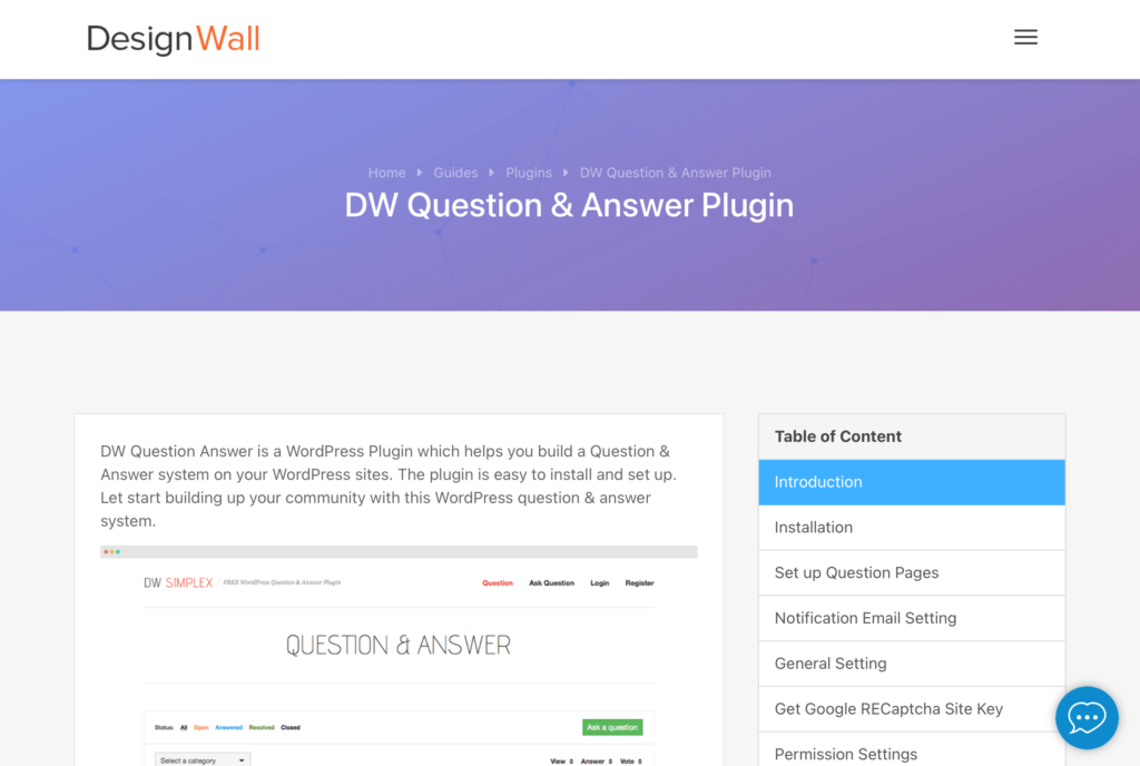 DW Question & Answer WordPress Plugin « Guide « DesignWall