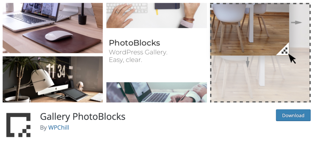 Gallery PhotoBlocks - Best WordPress booking plugins
