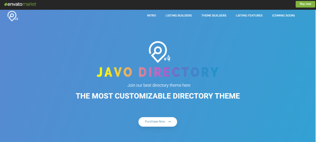 Javo - best directory WordPress themes