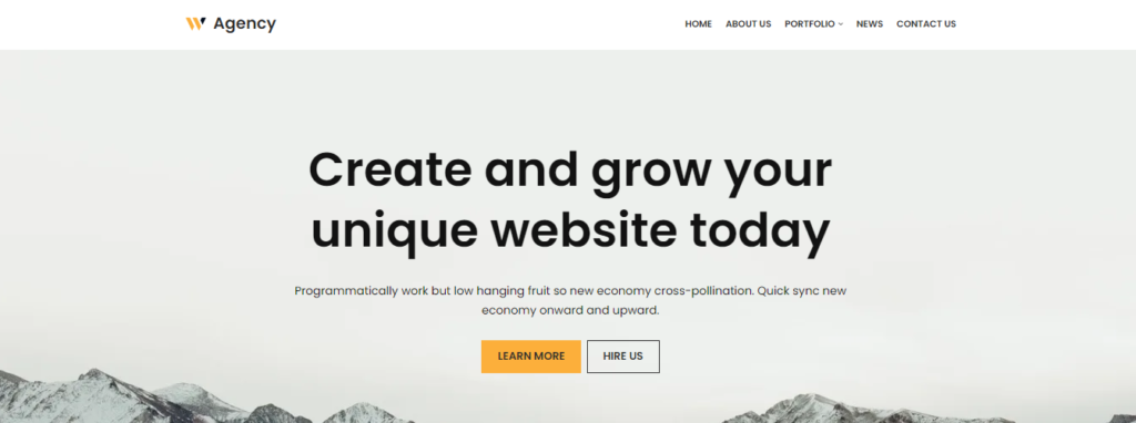 Neve - Best One-Page WordPress Themes