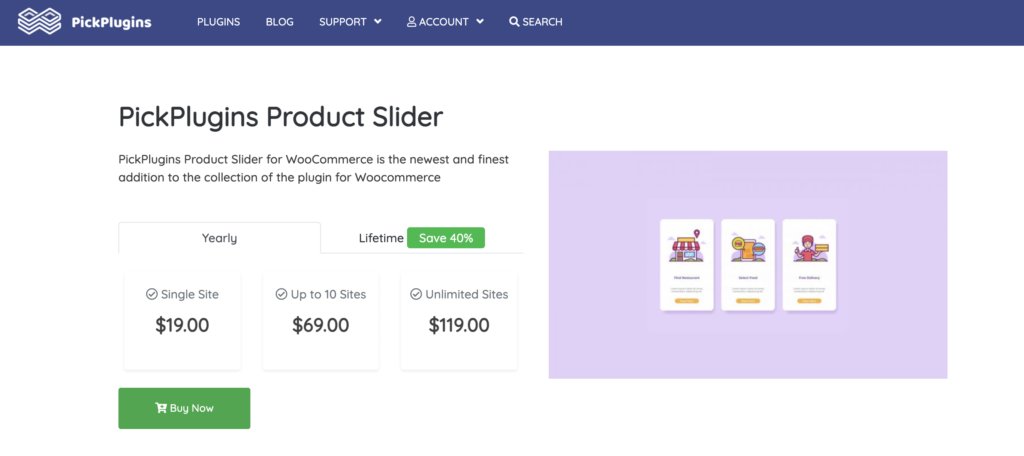PickPlugins Product Slider best WordPress slider
