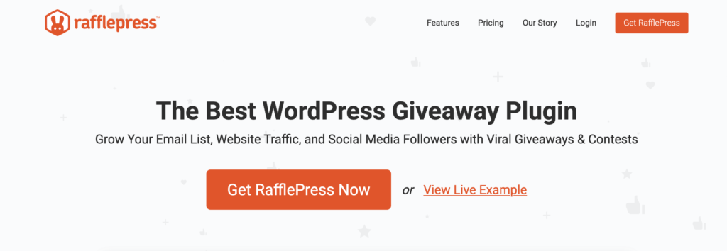 RafflePress instagram plugin wordpress