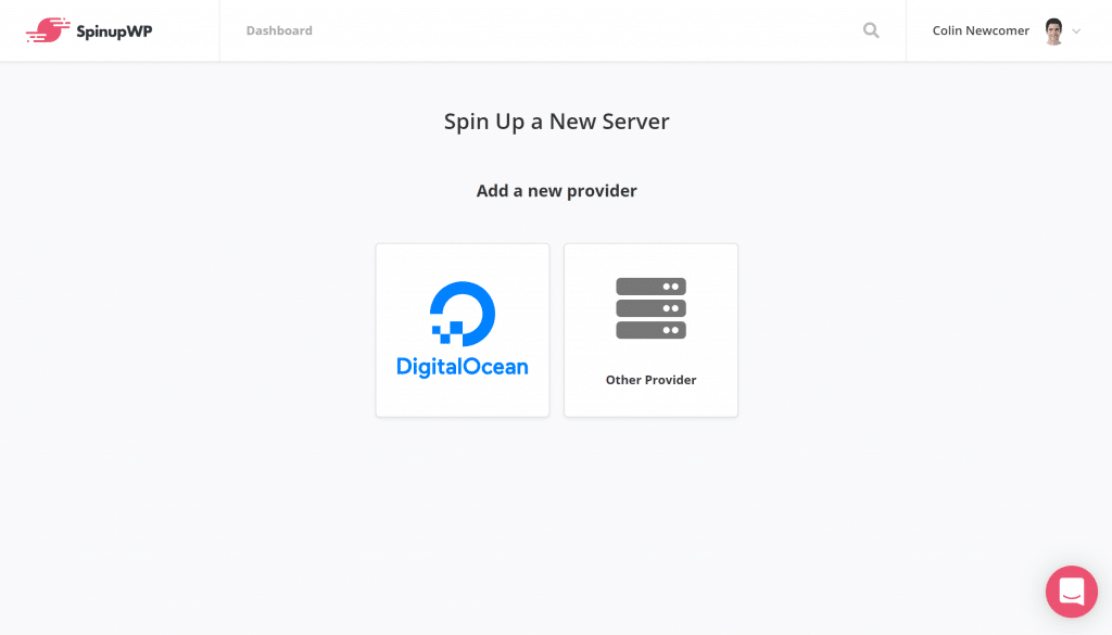 SpinupWP - add a new provider