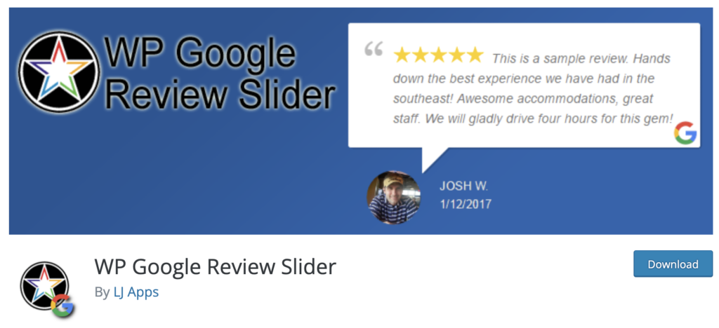Wp Google Review Slider 