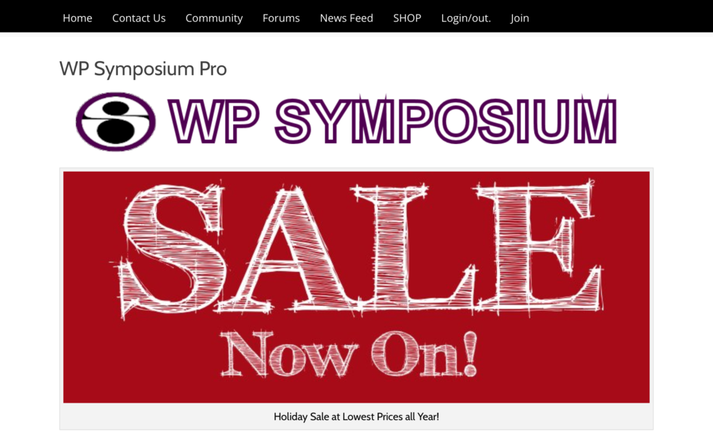 WP Symposium Pro - wordpress forum plugin
