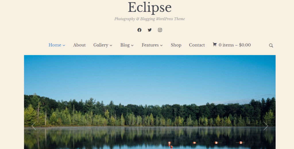 Eclipse wordpress themes for writers