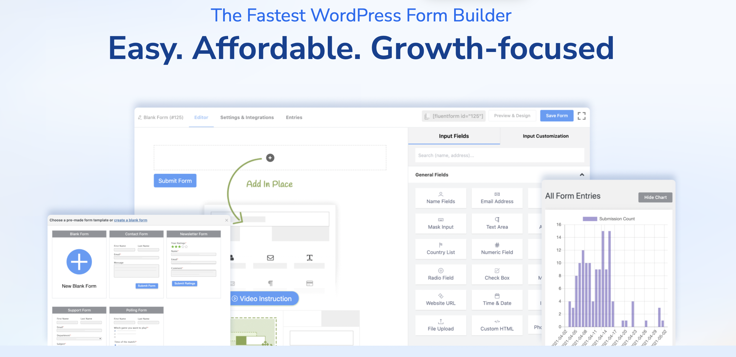 Fluent Forms - The Fastest WordPress Form Builder