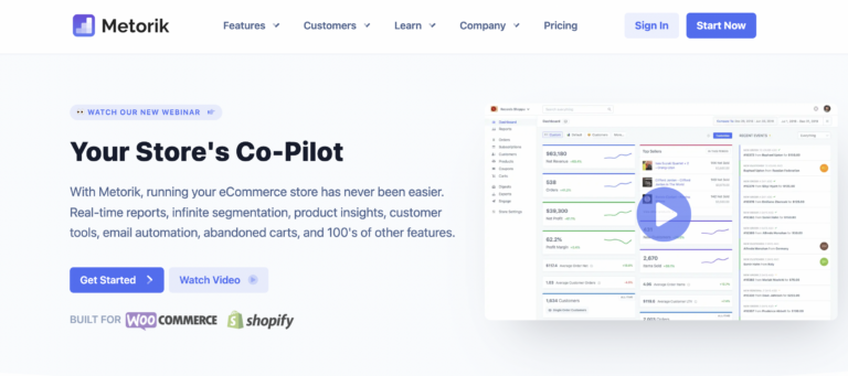 Metorik – Your Store’s Co-Pilot