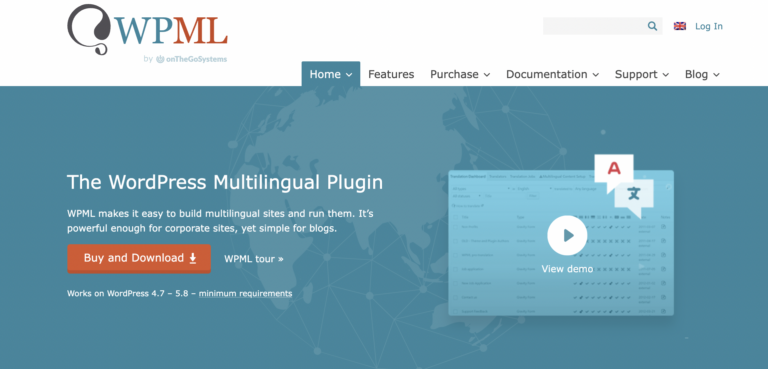WPML – WordPress Multilingual Plugin