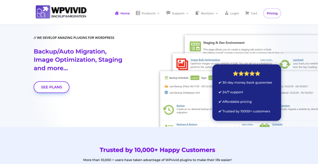 WPVivid Backup & Migration Pro