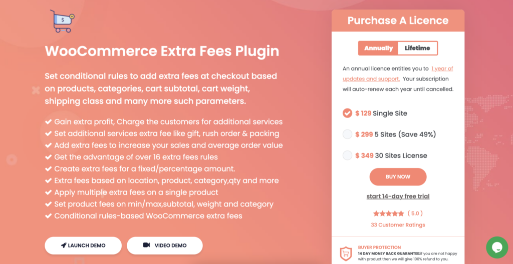 woocommerce extra fees checkout plugin
