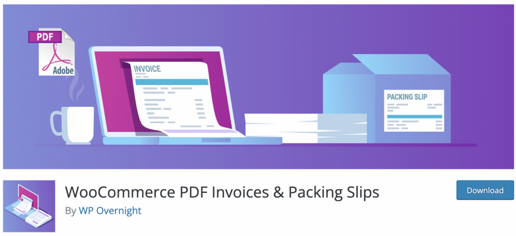 woocommerce pdf invoices & packing slips wordpress plugin