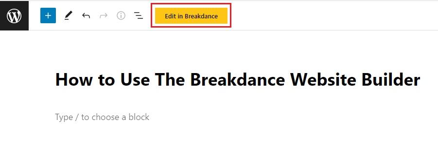 Breakdance edit  breakdance-plugin-review