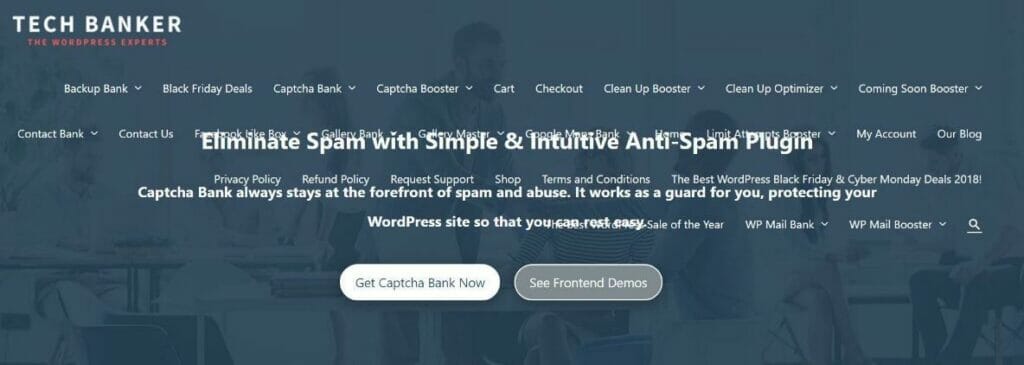 captcha bank plugin for wordpress