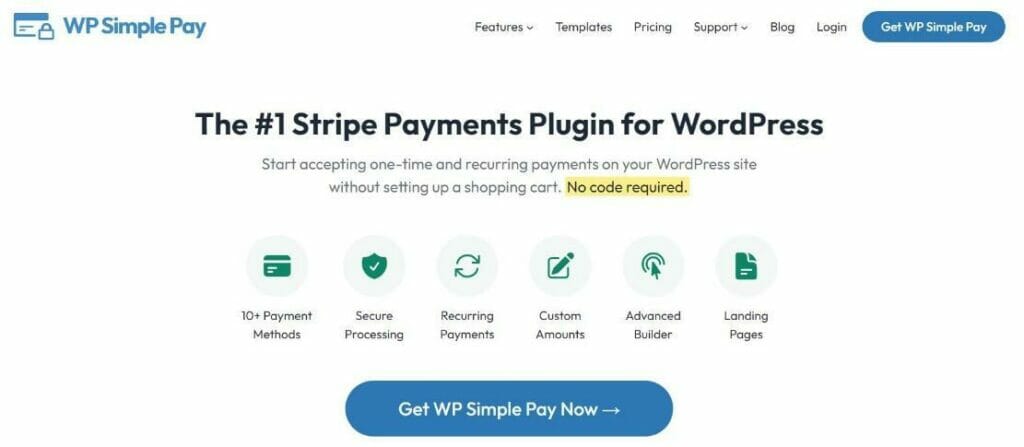 stripe payment forms by wp simple pay wordpress billing system plugin
