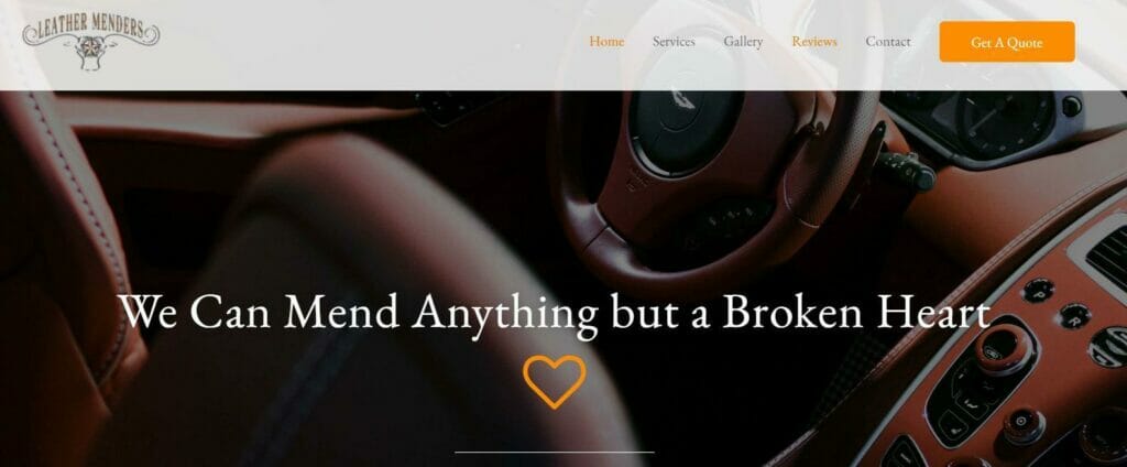 leather menders astra theme examples