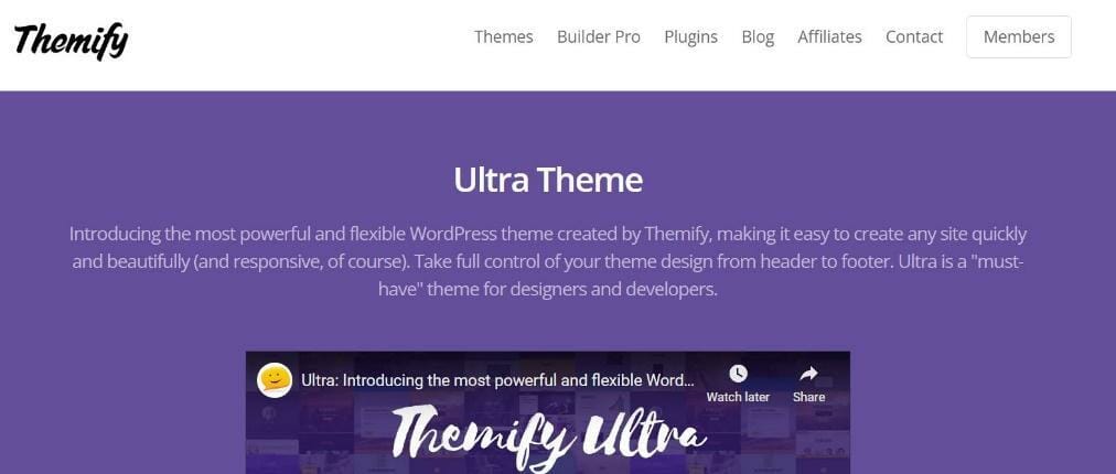 ultra wordpress themes for artists
