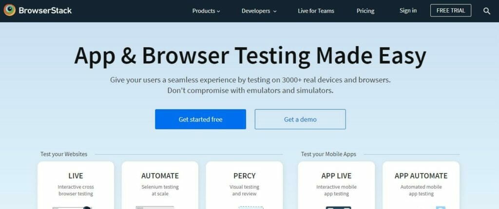 browserstack - test your wordpress website for responsive theme
