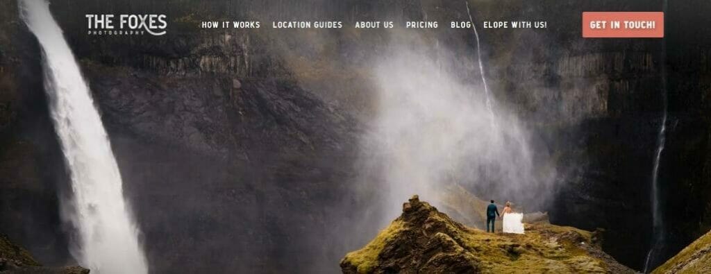the foxes photography wordpress astra theme examples