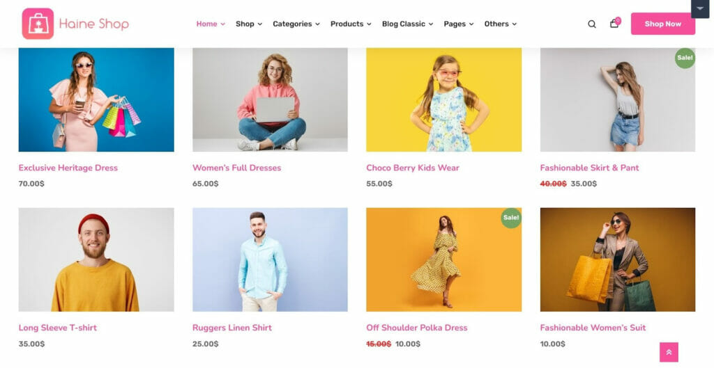 woocommerce theme for product special offers photography