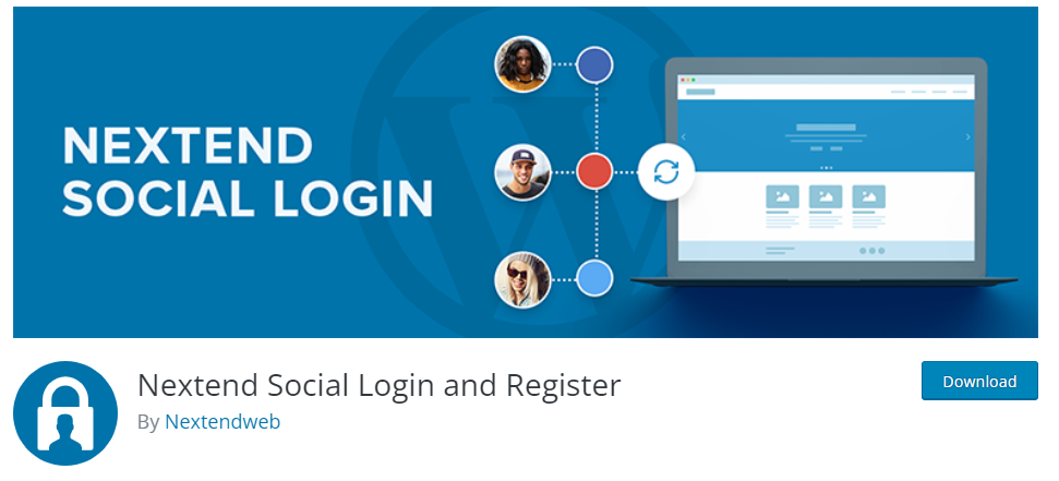 nextend social login and register - linkedin wordpress plugin