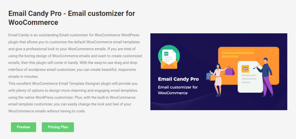 email candy pro - best woocommerce email customizer
