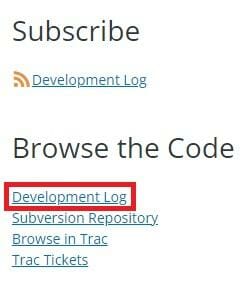 Development Log