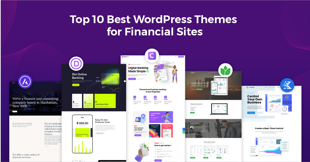 WordPress Themes for Financial Sites