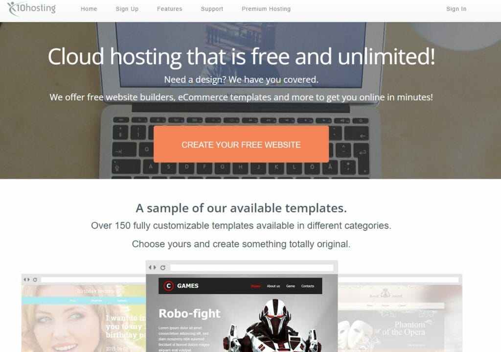 free wordpress hosting - X10hosting