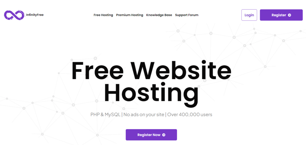 free wordpress hosting - InfinityFree