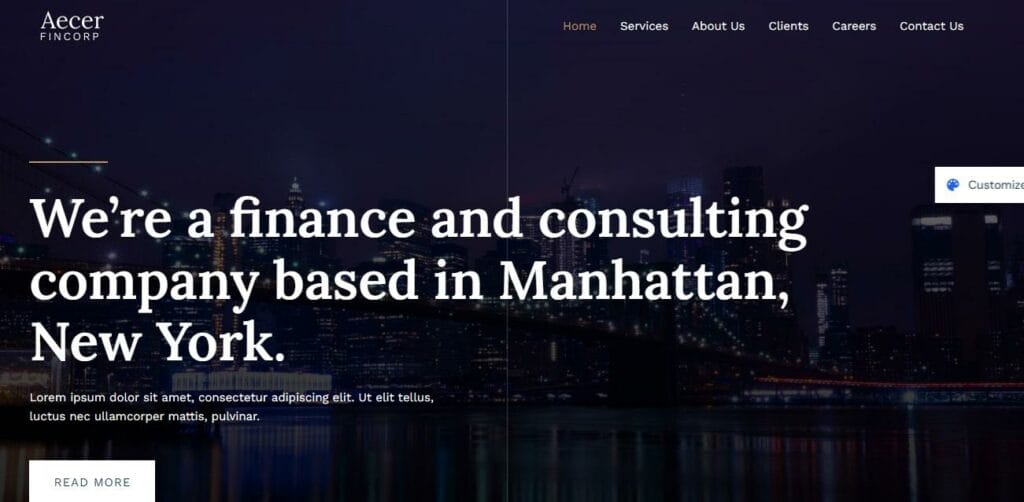 Astra - WordPress Themes for Financial Sites