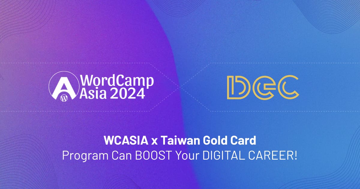 WCASIA-TCAs Taiwan Gold Card