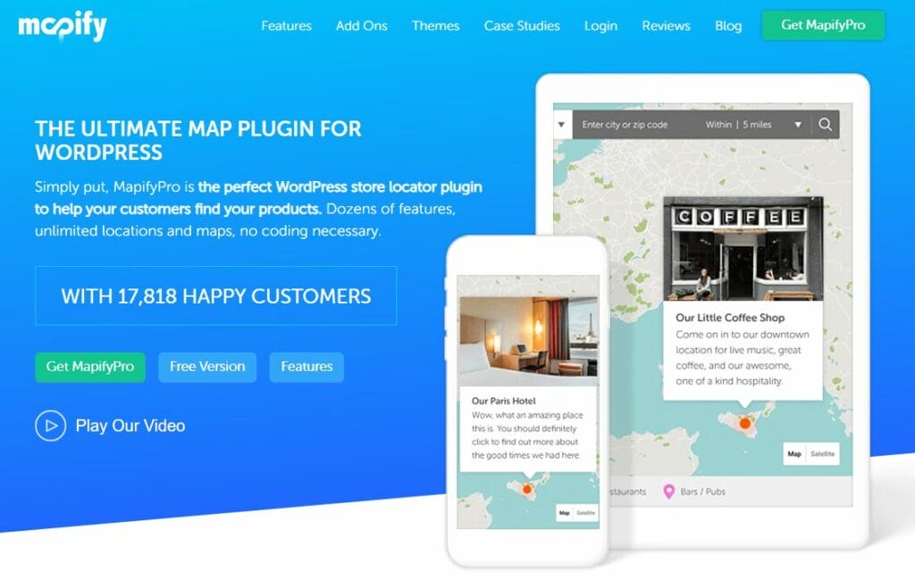Mapify Store Locator Plugin
