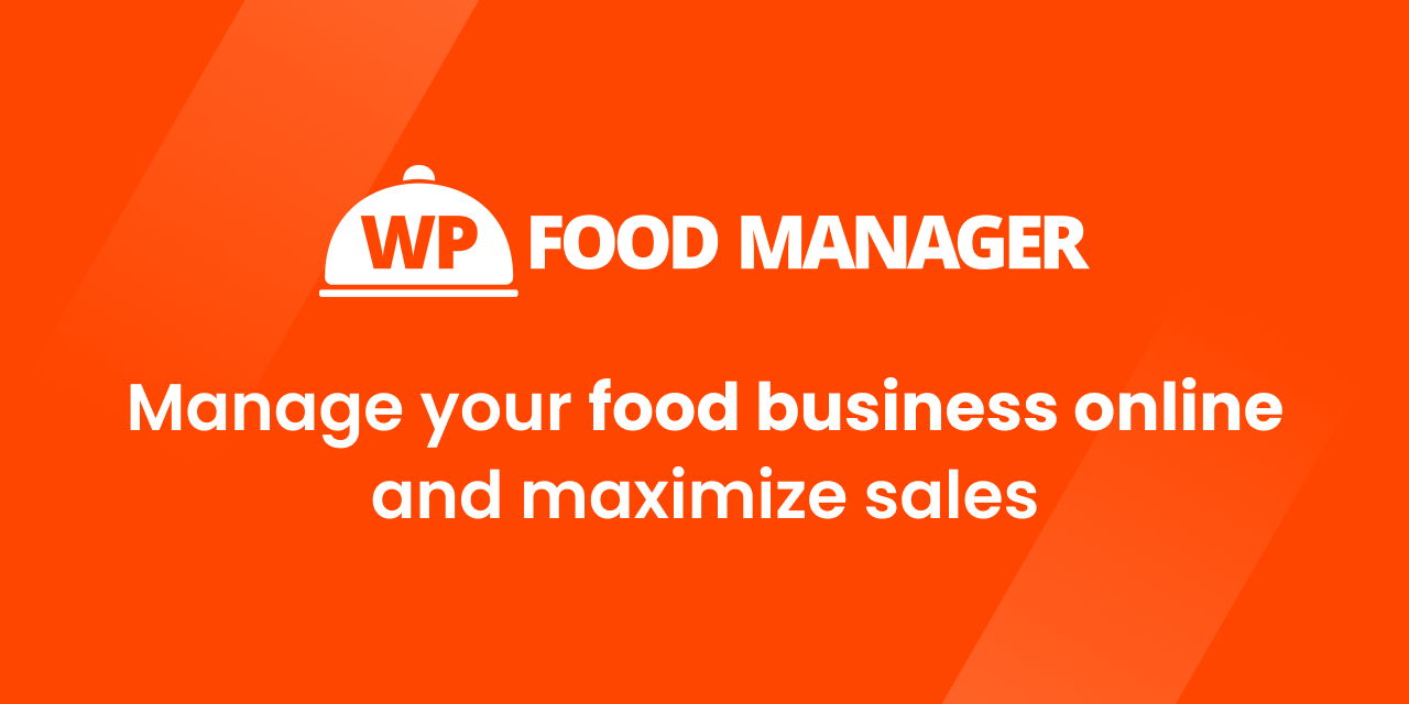WP Food Manager
