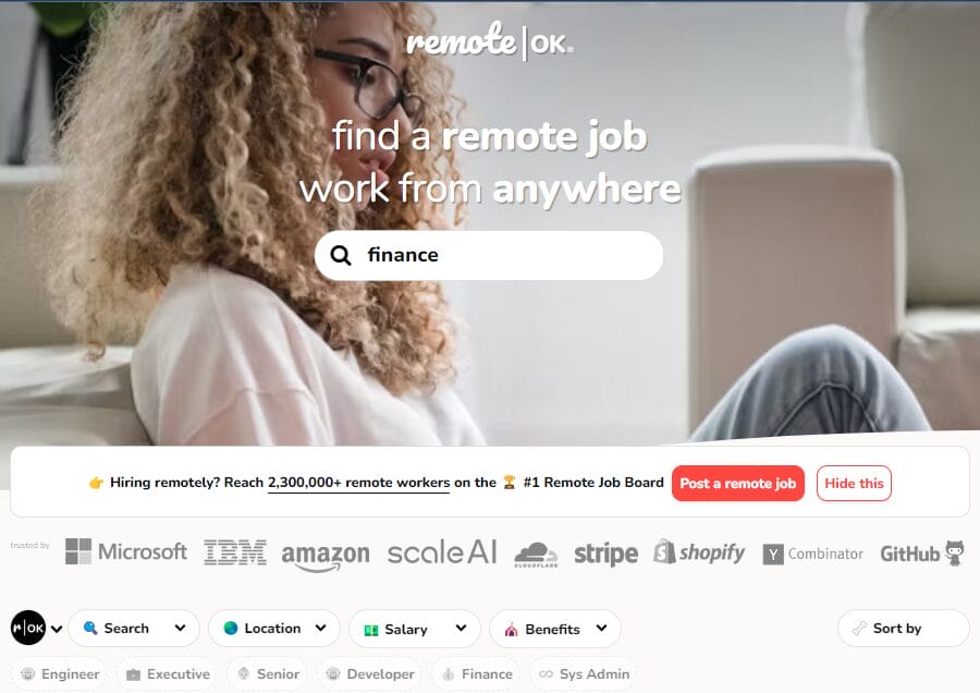 Remote OK - Best Place to Hire WordPress Developers