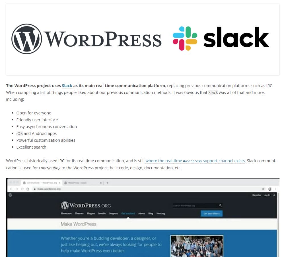 WordPress Slack