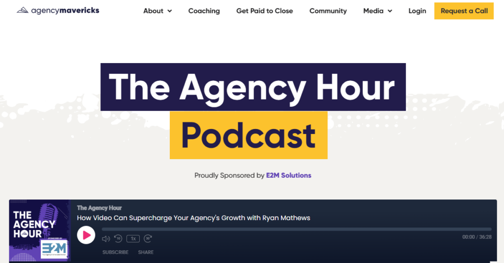 The Agency Mavericks Podcast