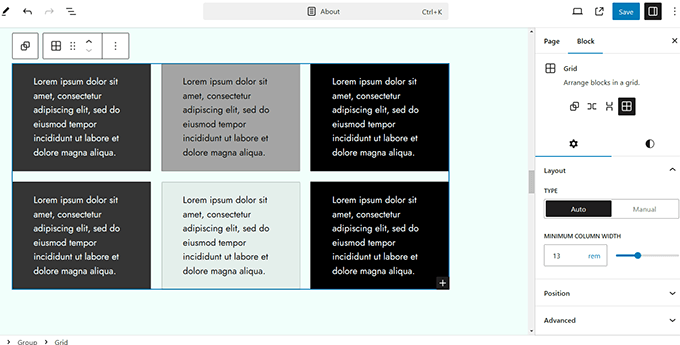 Grid Layouts