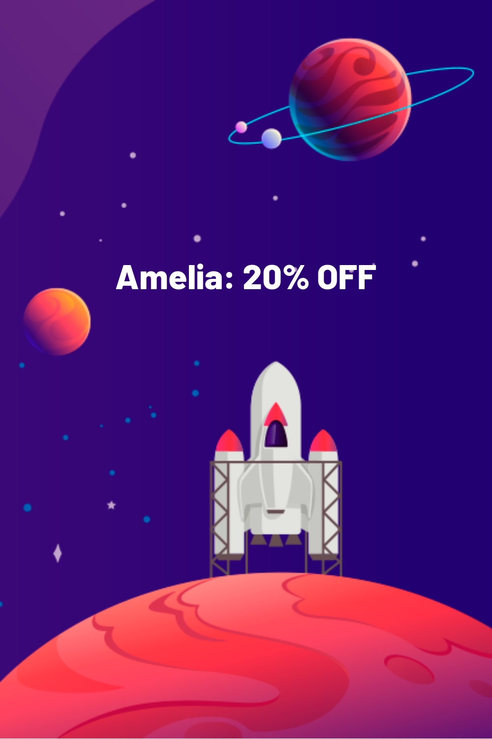 Amelia: 20% OFF