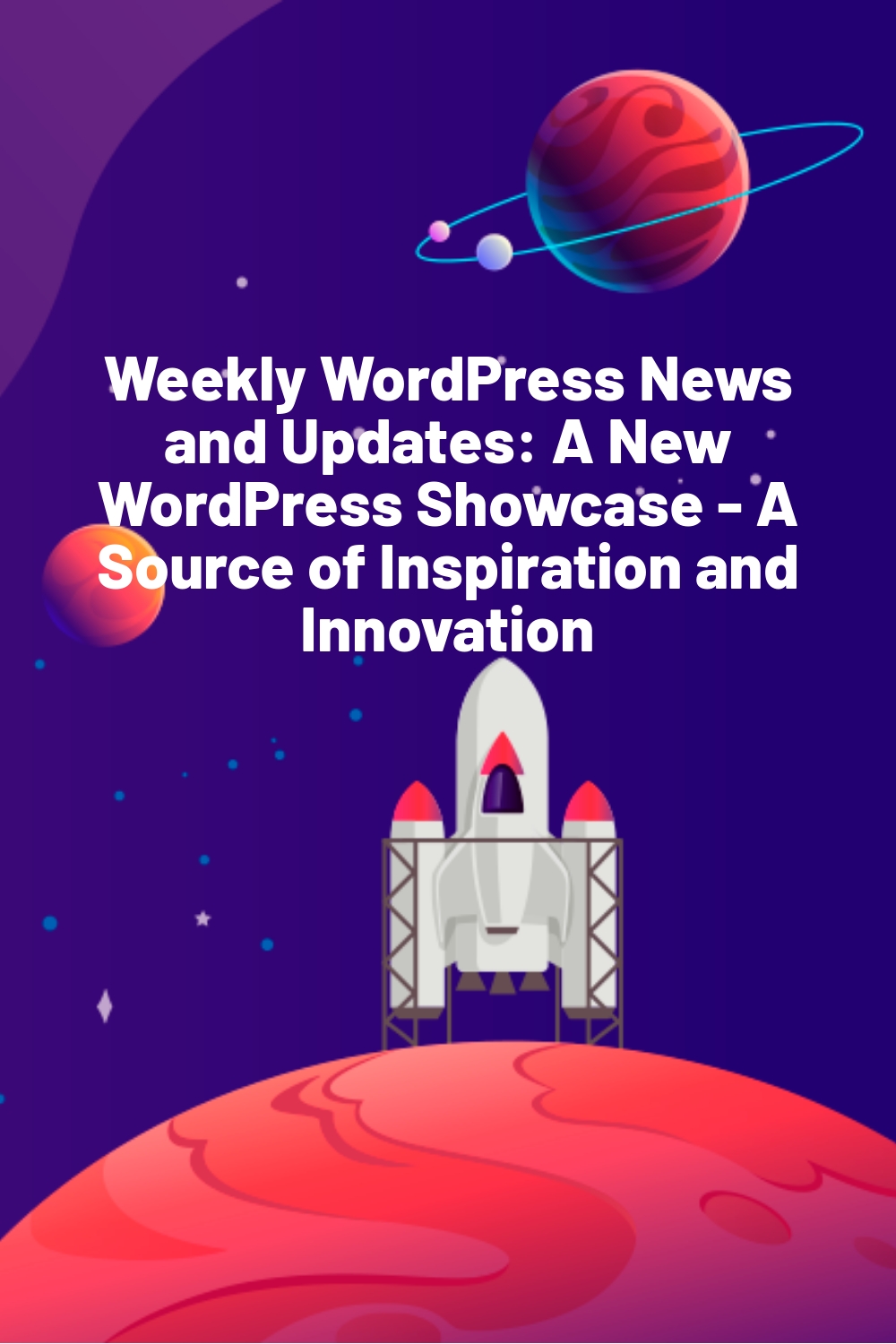 Weekly WordPress News and Updates: A New WordPress Showcase – A Source of Inspiration and Innovation