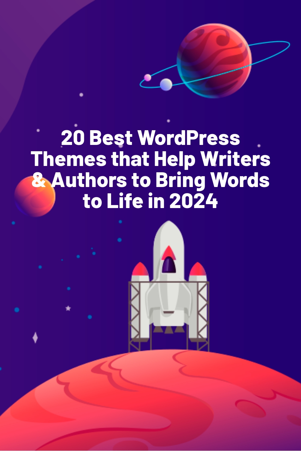 20 Best WordPress Themes that Help Writers & Authors to Bring Words to Life in 2024